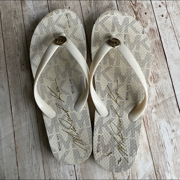 Michael Kors Shoes - Michael Kors Flip Flops Women’s Size 8